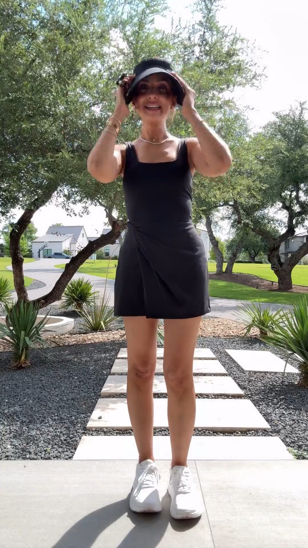This summer active dress is SO good! The most flattering fit and the side tie is so cute! I'm in xxs for size reference, I typically size down in this brand 🖤

#LTKootd #LTKfitnessgoals #LTKActive