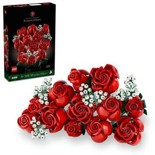 LEGO® Botanicals Bouquet of Roses Building Set 10328 | 10.31" x 15.04" x 2.78" | Michaels® | Michaels Stores