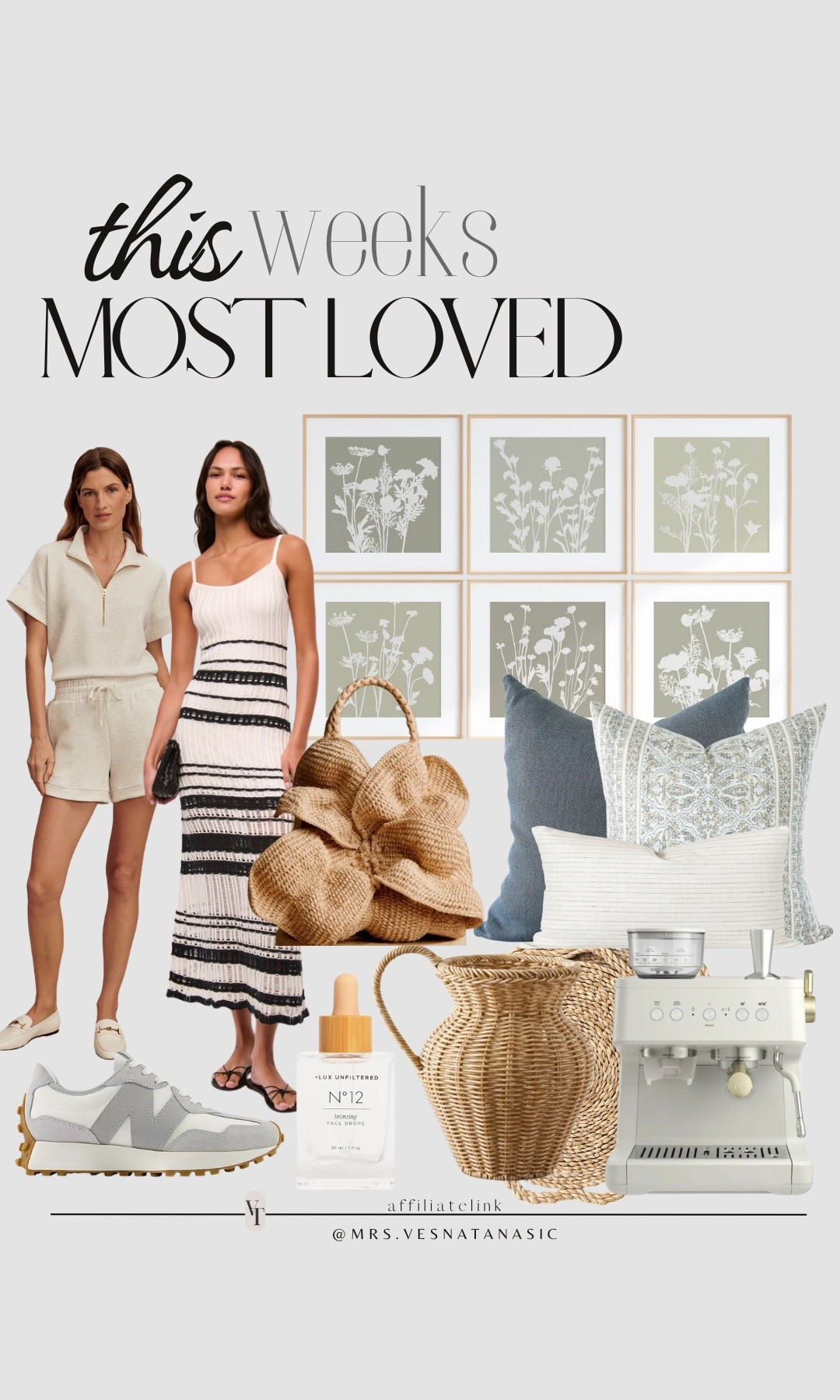 Most loved this week in fashion and home finds! Love this new bag from Sezane and this crochet dress is perfect for summer vacation and dinner! 

#LTKHome #LTKSummerEdit #LTKSaleAlert