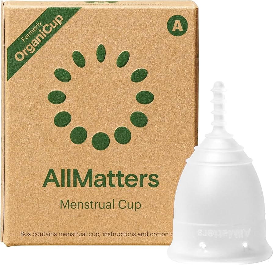 OrganiCup Menstrual Cup by AllMatters - Size A - Superior to Pads & Tampons - Voted Best Menstrua... | Amazon (US)