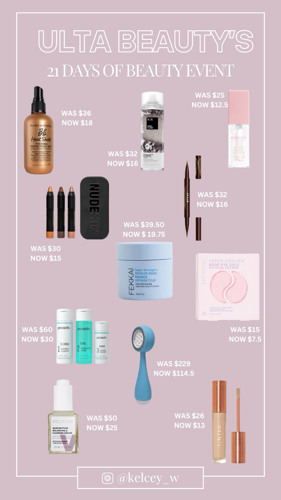 September 18th - Ulta 21 Days of Beauty Deals!


#LTKFindsUnder50 #LTKSaleAlert #LTKBeauty