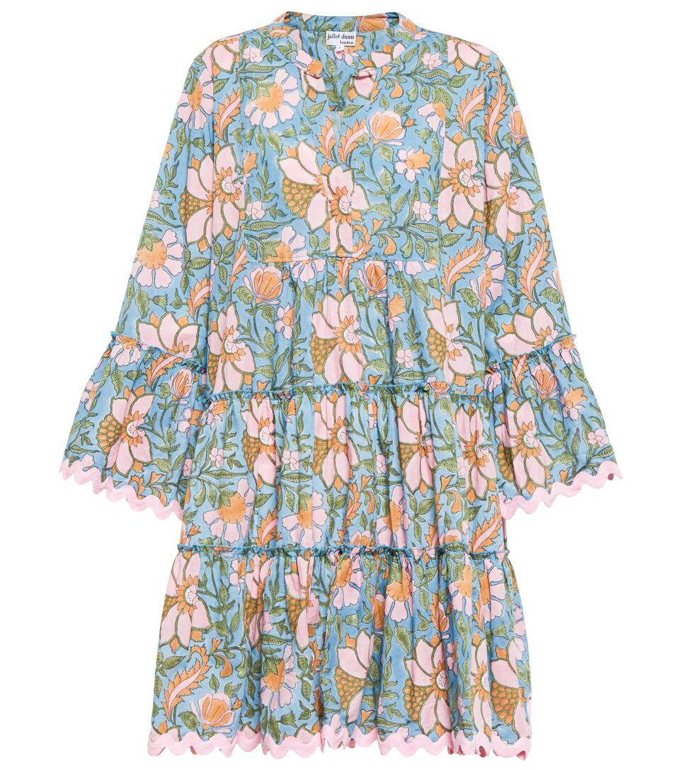 Floral print cotton tiered minidress | Mytheresa (US/CA)