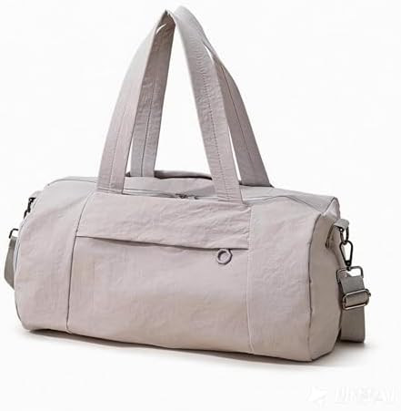Gym Bag for Women Men, Sports Duffel with Shoe Compartment & Wet Pocket, Large Capacity Travel Ba... | Amazon (US)