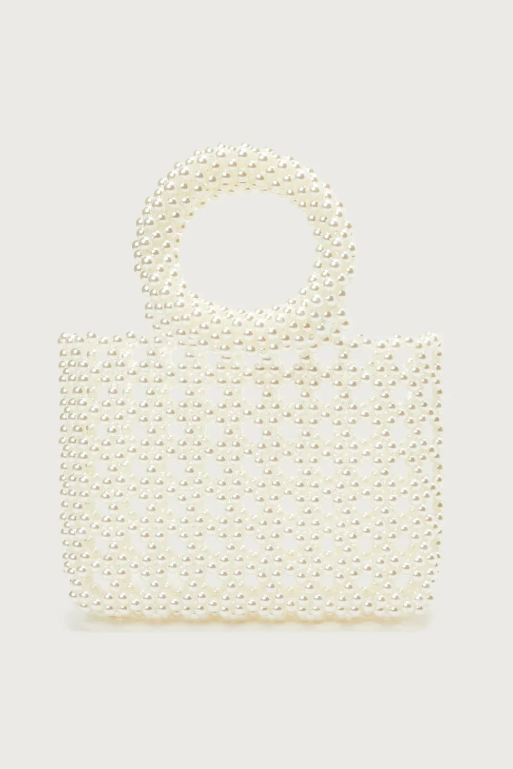 Vision of Glam White Pearl Mini Handbag | Lulus