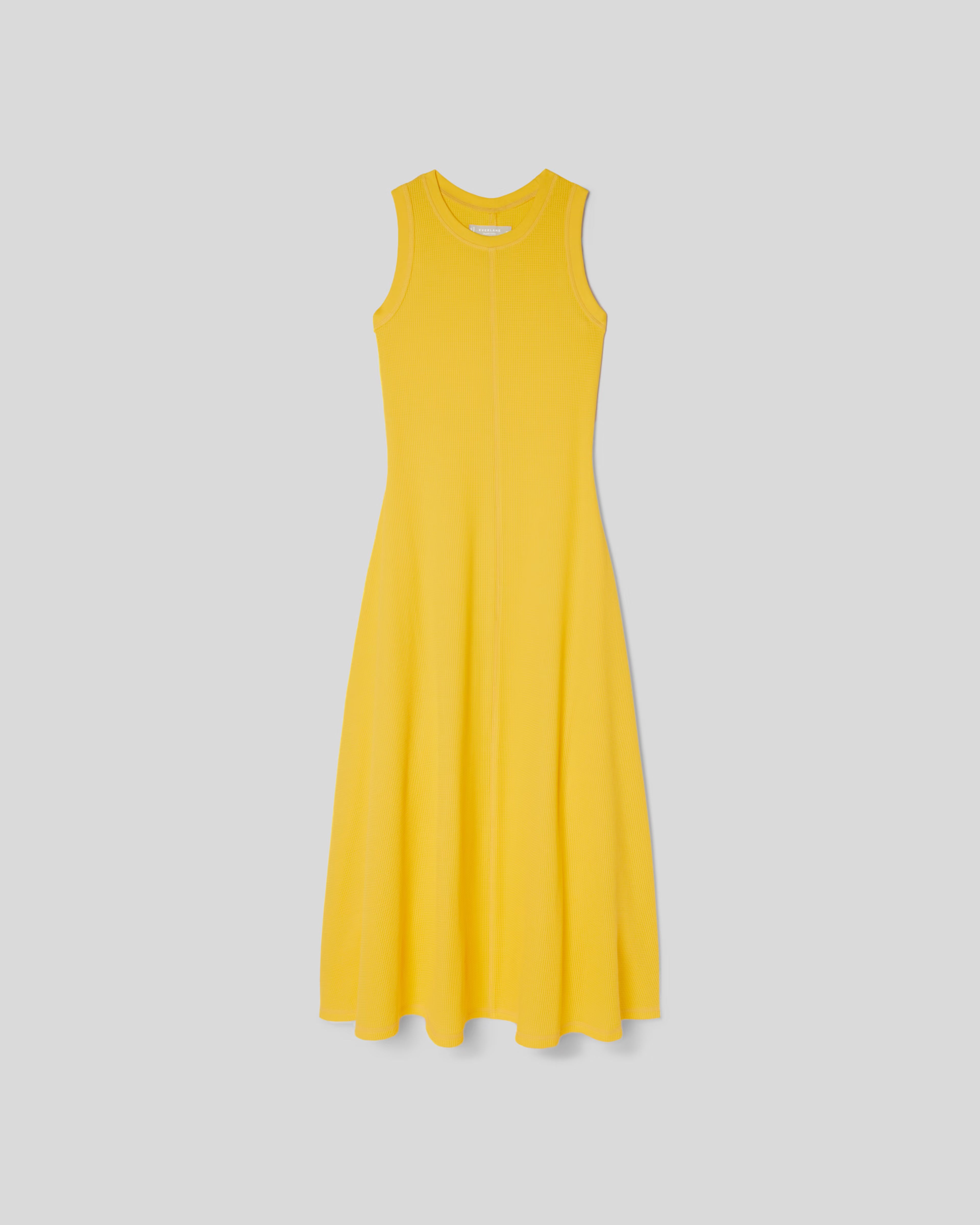 The  Organic Cotton Waffle Tank Dress | Everlane