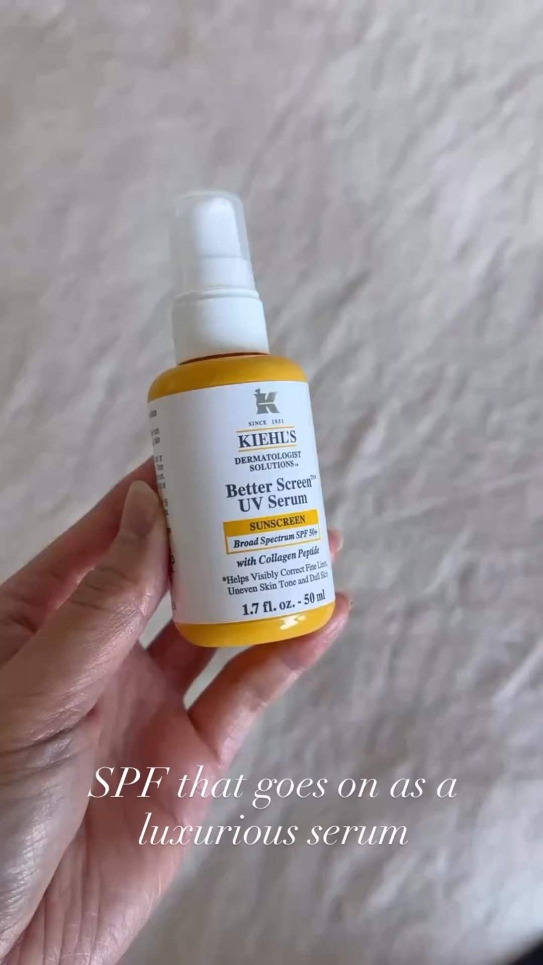 The lightest most luxorious sunscreen I’ve found to date. Shop here.

#Kiehls
#cleanbeauty
#skincareroutine
#wintermakeup
#grwm

#LTKgrwm #LTKSeasonal #LTKBeauty
