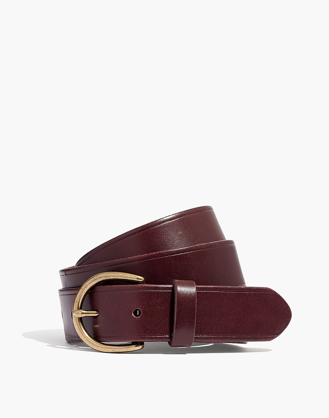 Medium Perfect Leather Belt | Madewell