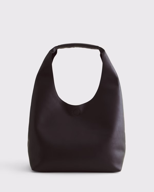 Women's Vegan Leather Tote Bag | Women's Accessories | Abercrombie.com | Abercrombie & Fitch (US)