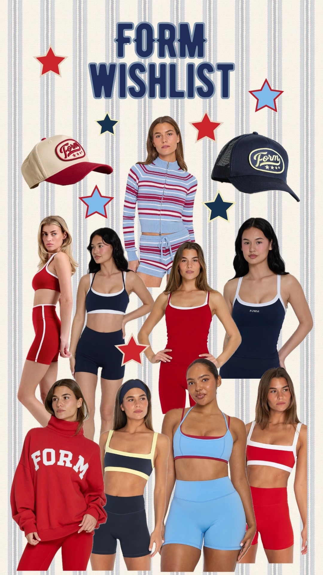 Obsessing over the new FORM drop. ❤️✨ These sets are the perfect mix of vintage athletic vibes and modern comfort. Everything is linked in my storefront! #shopform #activewear 

#LTKselfcare #LTKActive #LTKootd