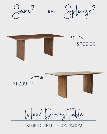 Found a good dupe of this wooden dining table!

#minimalisthome #affordablefurniture #diningroomrefresh #homefurniture

#LTKhome #LTKFind