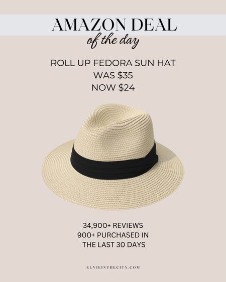 This roll up fedora sun hat is one of my favorites and is perfect for travel. Rolls up for easy packing! Today it’s 31% off. 

Sun hat, beach vacation, travel essentials, ootd, Amazon fashion, fashion over 40

#LTKover40 #LTKfindsunder50 #LTKtravel