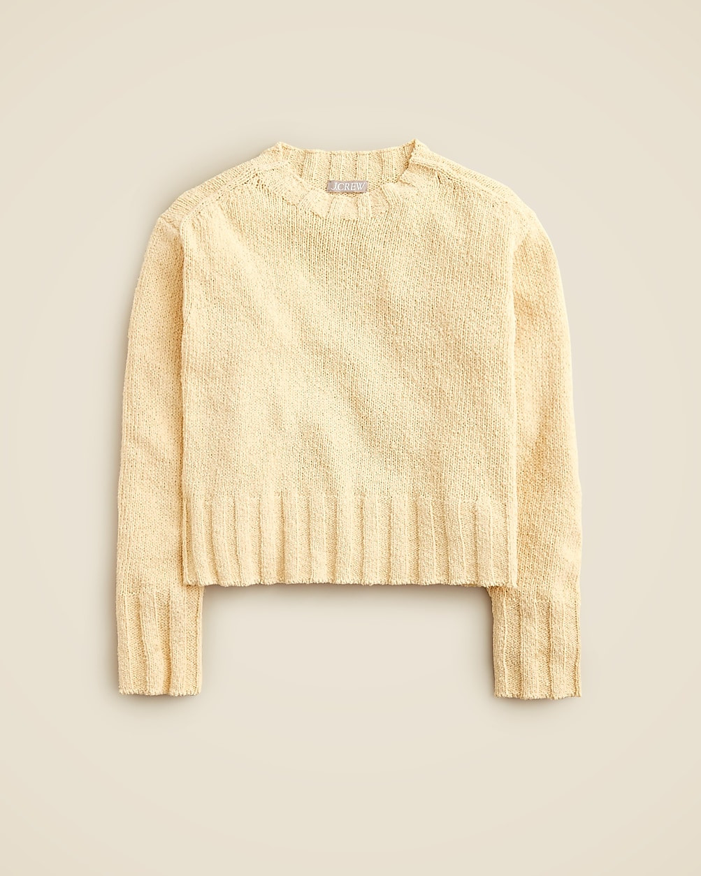 Relaxed crewneck beach sweater | J. Crew US