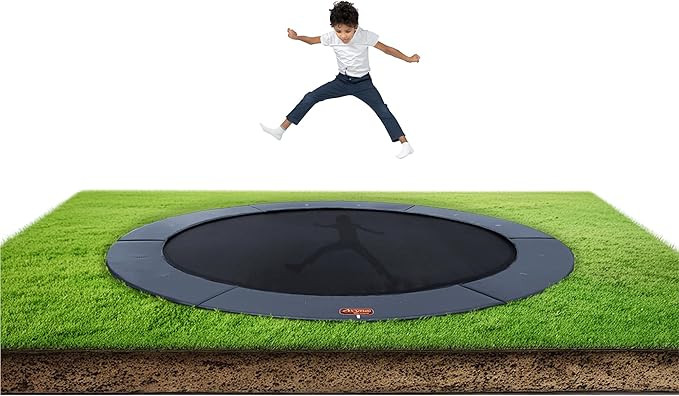 Avyna Premium Round In-Ground Trampoline, 15 FT, 14 FT & 12 FT – Outdoor Trampoline for Kids an... | Amazon (US)