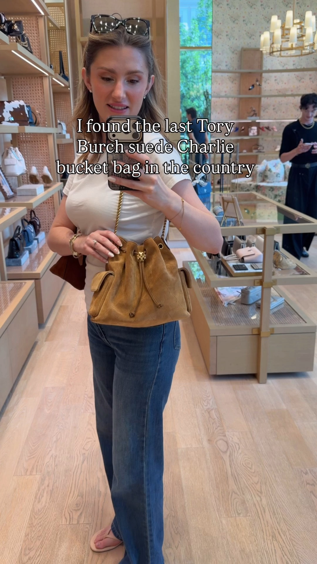 My Tory Burch sales associate said it was my lucky day 😱

I went to check out the new fall arrivals at Tory Burch and they are too good not to share! I saw some of the new Romy bowling bags and they are the epitome of chic 😍 I like the bigger size a lot!
They also had some new Charlie bags like the cow hide print, leopard prints and crocodile embossed. A lot of them also had silver hardware which an be hard to find for fall!

The pierced Tory Burch bags are some of the coolest bags I’ve ever seen. I feel like I really need to up my cool factor to be able to pull them off so it is my goal now to become cool enough to get one 😎

They had the new Lee radziwill bucket bags which are so cute! And then I saw the suede Charlie bucket bag sitting by herself on the shelf. I thought she was cute online but in person she’s so much cuter! 

My sales associate went to the bag to grab a new one for me but they’re weren’t any then he told me that actually this was the last one they had been holding for a while but the person never picked it up 😱 he looked at their inventory to see if any other stores had it and couldn’t find any, so he said this may be the last available one in the country right now 😅