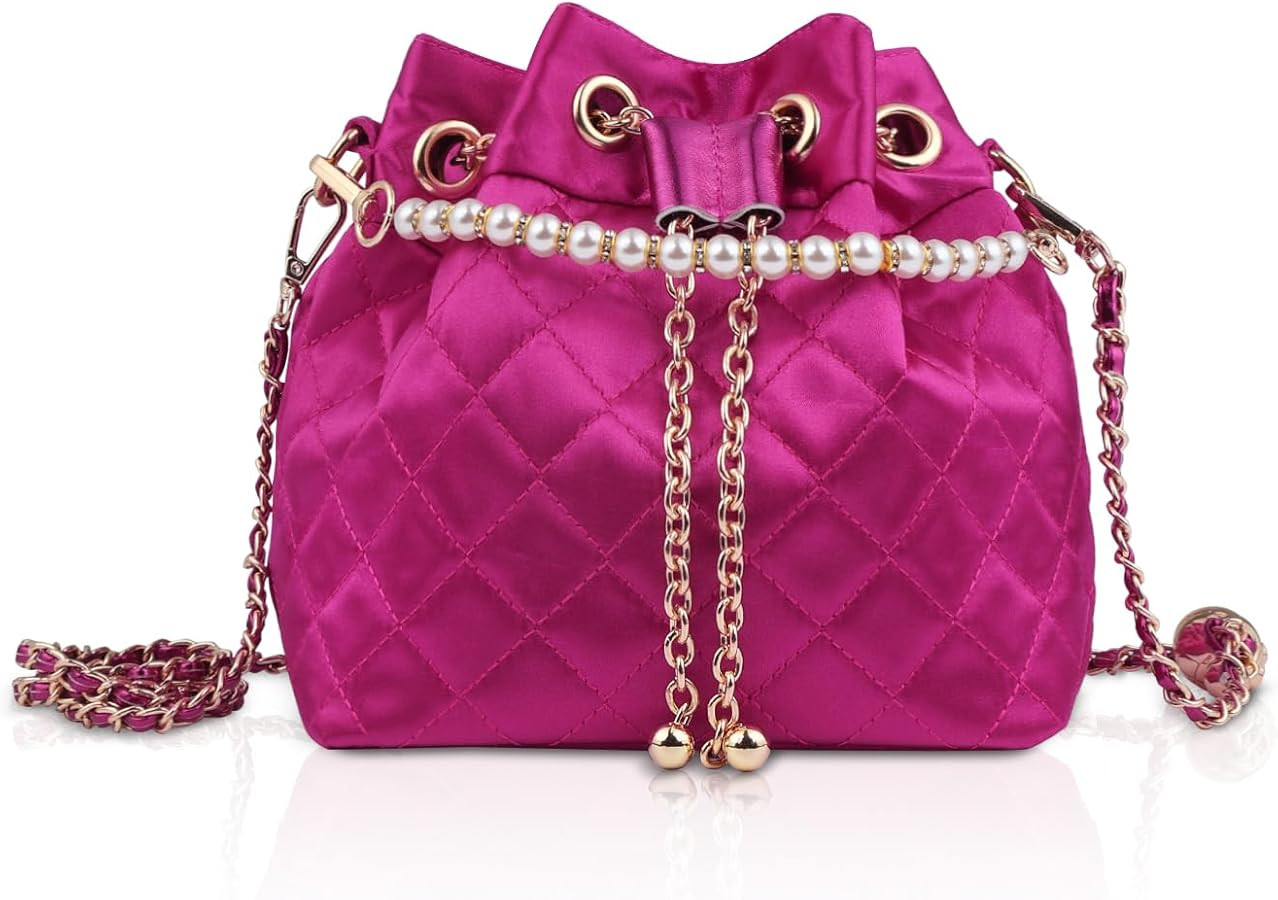 Clutch Evening Bags Purse Handbags for Womens Small Evening Clutch With Adjustable Metal Shoulder... | Amazon (US)