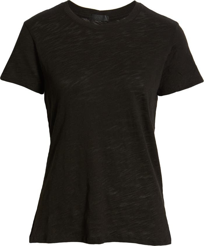 Schoolboy Cotton Crewneck T-Shirt, Fall Outfits, Neutral Fall Outfit, Black TShirt, Fall Style | Nordstrom