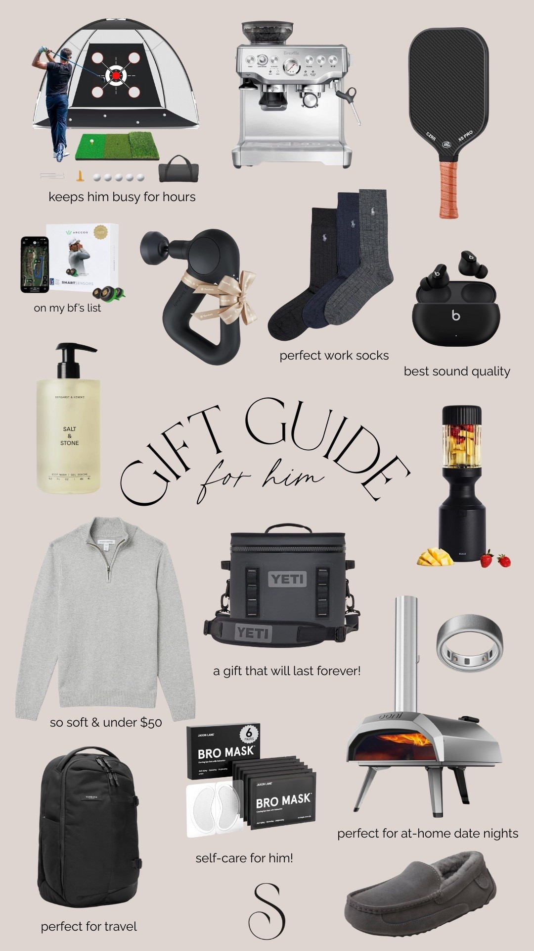 Gift Guide for Him! All from Amazon & will arrive before Christmas 🎁

#LTKHoliday #LTKSeasonal #LTKGiftGuide