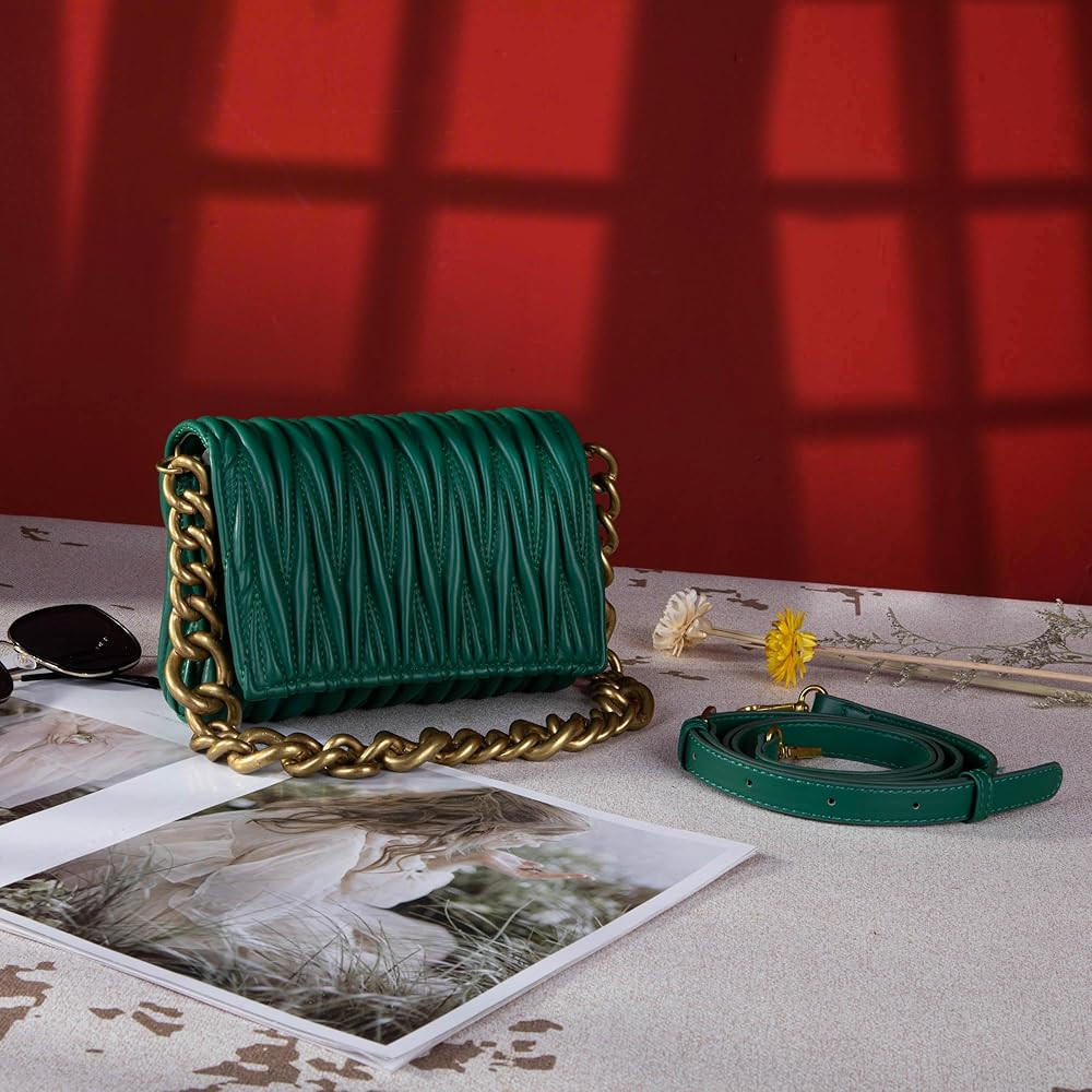 Montana West Quilted Handbags for Women Crossbody Bags Trendy Small Purses and Top Handle Handbag... | Amazon (US)