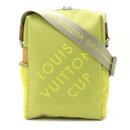 Used LOUIS VUITTON Louis Vuitton Damier Jean Cup LV Withery Shoulder Bag Yellow M80636 | Walmart (US)