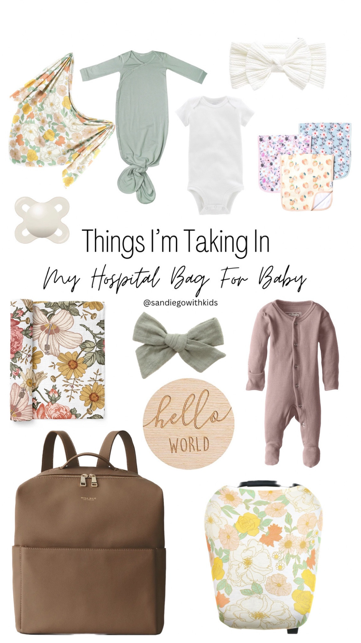 Things I'm taking in my hospital bag for baby 

#LTKbaby #LTKbump #LTKfamily