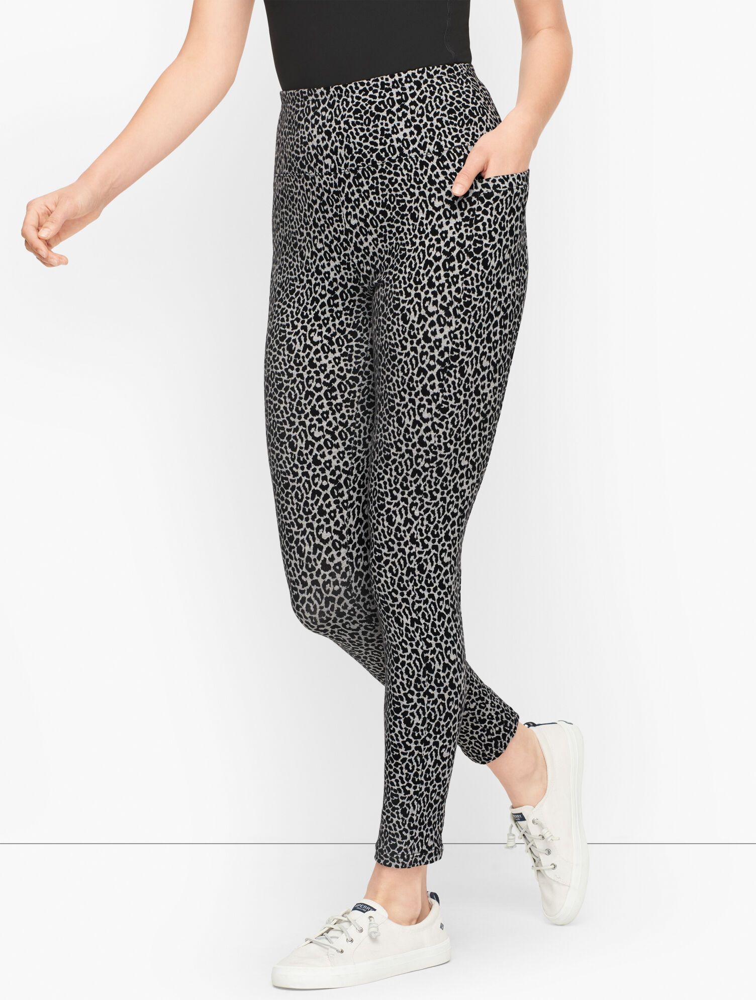 Everyday Stretch Leggings - Animal | Talbots