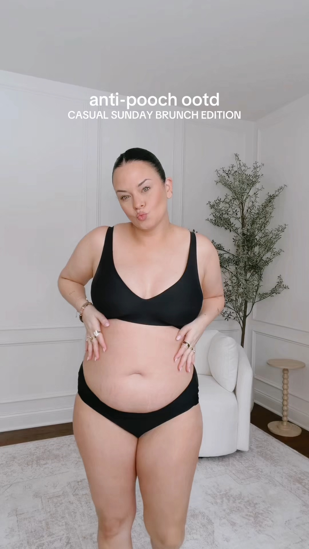 Wearing a large in everything! 

#LTKgrwm #LTKMidsize #LTKootd