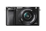 Sony Alpha a6000 Mirrorless Digital Camera 24.3MP SLR Camera with 3.0-Inch LCD (Black) w/16-50mm Pow | Amazon (US)