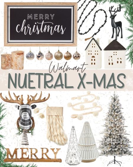 Walmart Christmas, Holiday Decor, Christmas tree, deer, Christmas sign, candles, wreath stocking, ornaments, tree decor 

#LTKHoliday #LTKstyletip #LTKhome