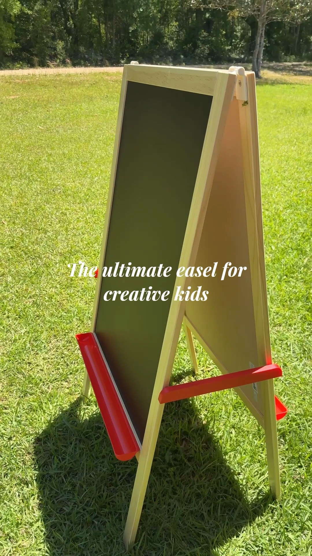 This weekend, I discovered the perfect addition to our playtime routine – this easel has a whiteboard, option to add roller paper and chalkboard all in one! Everything you need is under $50🙌🏼 perfect for getting your little ones outdoors in the spring 🌸


playroom finds, easel, chalkboard, ikea home finds, outdoor toys, Montessori, learning toys, Easter gifts

#ltkkids #ltkplayroom #LTKvideo

#LTKKids #LTKGiftGuide #LTKFamily
