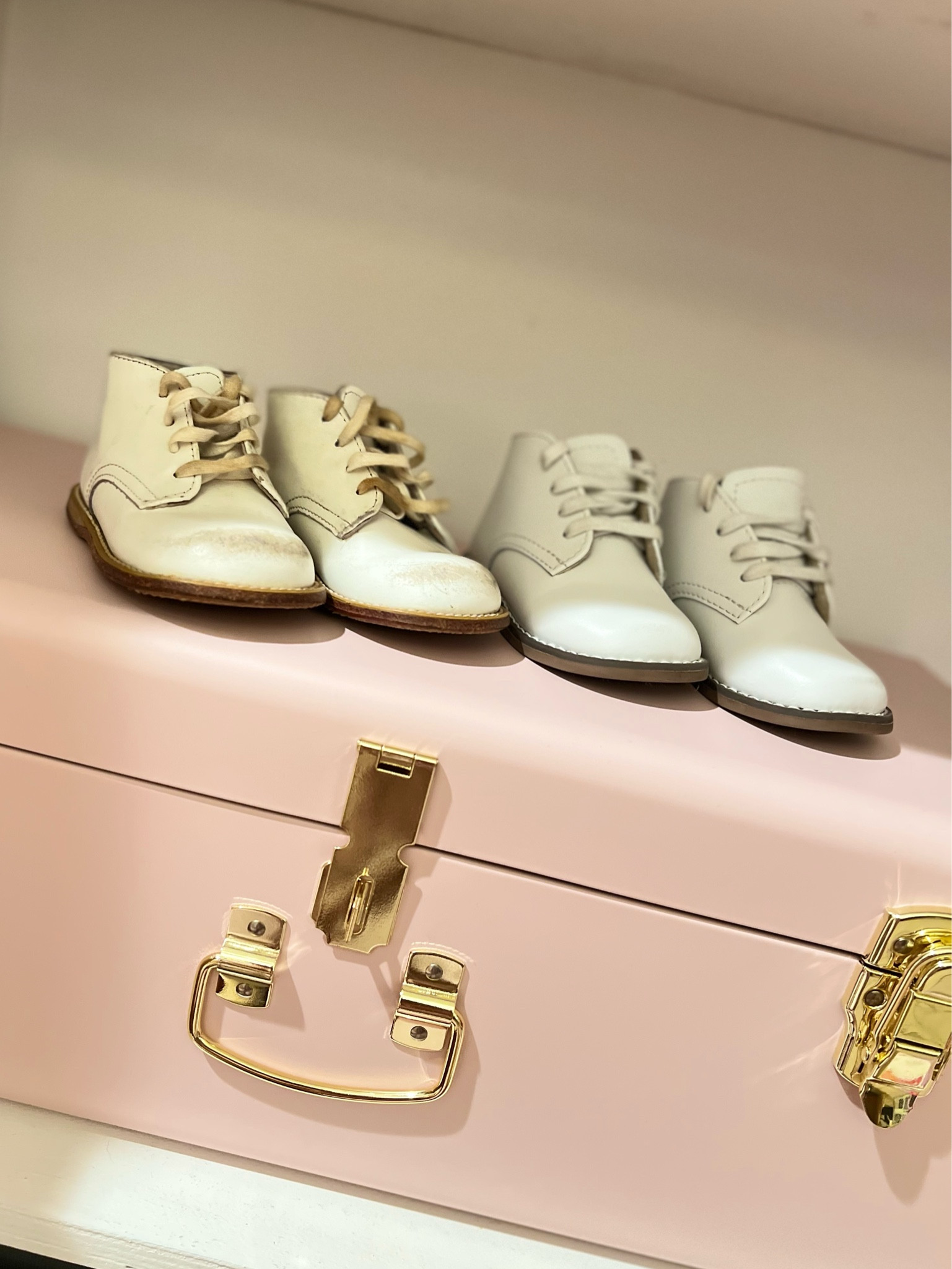 Walker shoes!💕 1990 vs the year 2022 model 
Footmates, Baby’s First Shoes, Classic Walking Shoes, White Shoes, Petite Keep Trunk, Custom Keepsake Trunk, Baby Girl Heirlooms, Room Decor, Forever Keep Things


#LTKkids #LTKbaby #LTKstyletip