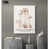 Vintage Matisse Flowers Print, Framed Henri Poster, Floral Wall Art, Pastel Tone Art, Framed Art, Ov | Etsy (US)