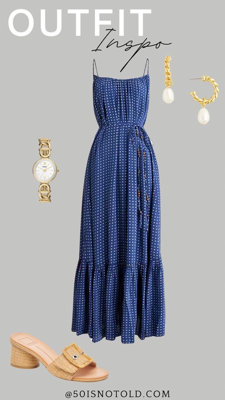 Outfit inspo | blue maxi dress | family photos | vacation style 

#LTKStyleTip #LTKWedding #LTKShoeCrush