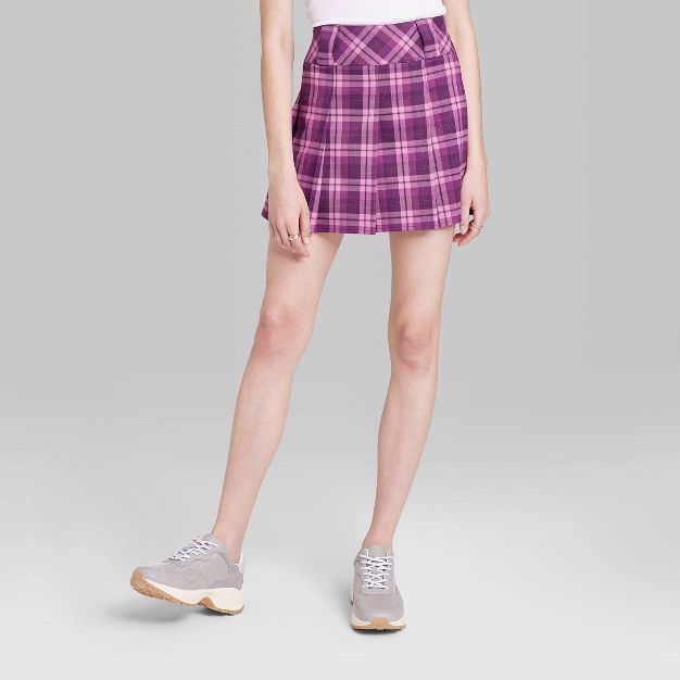 Women's Low-Rise Pleated Mini Skirt - Wild Fable™ | Target