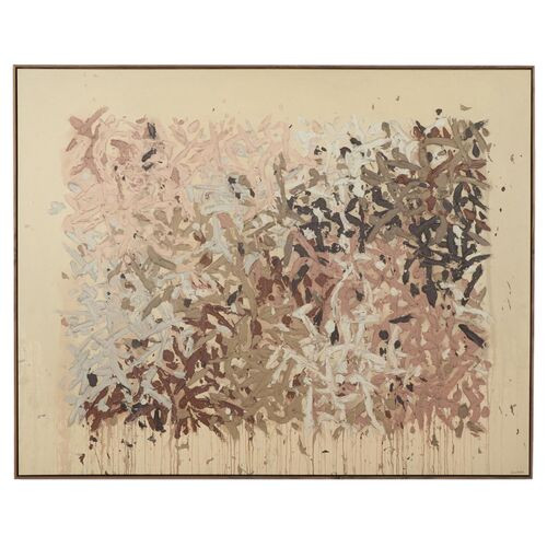 Still His People Painting by Tyler Guinn, Rustic Walnut Frame | One Kings Lane