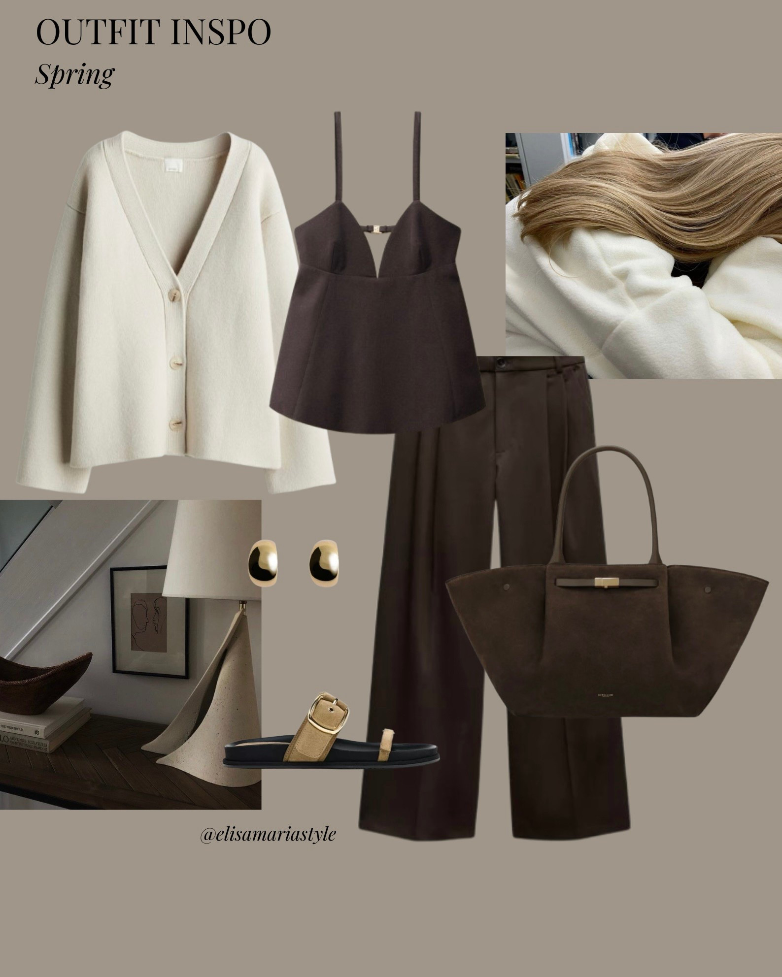 Spring and summer outfit idea featuring suede bag and sandals 🤎

#LTKbag #LTKsummer #LTKspring