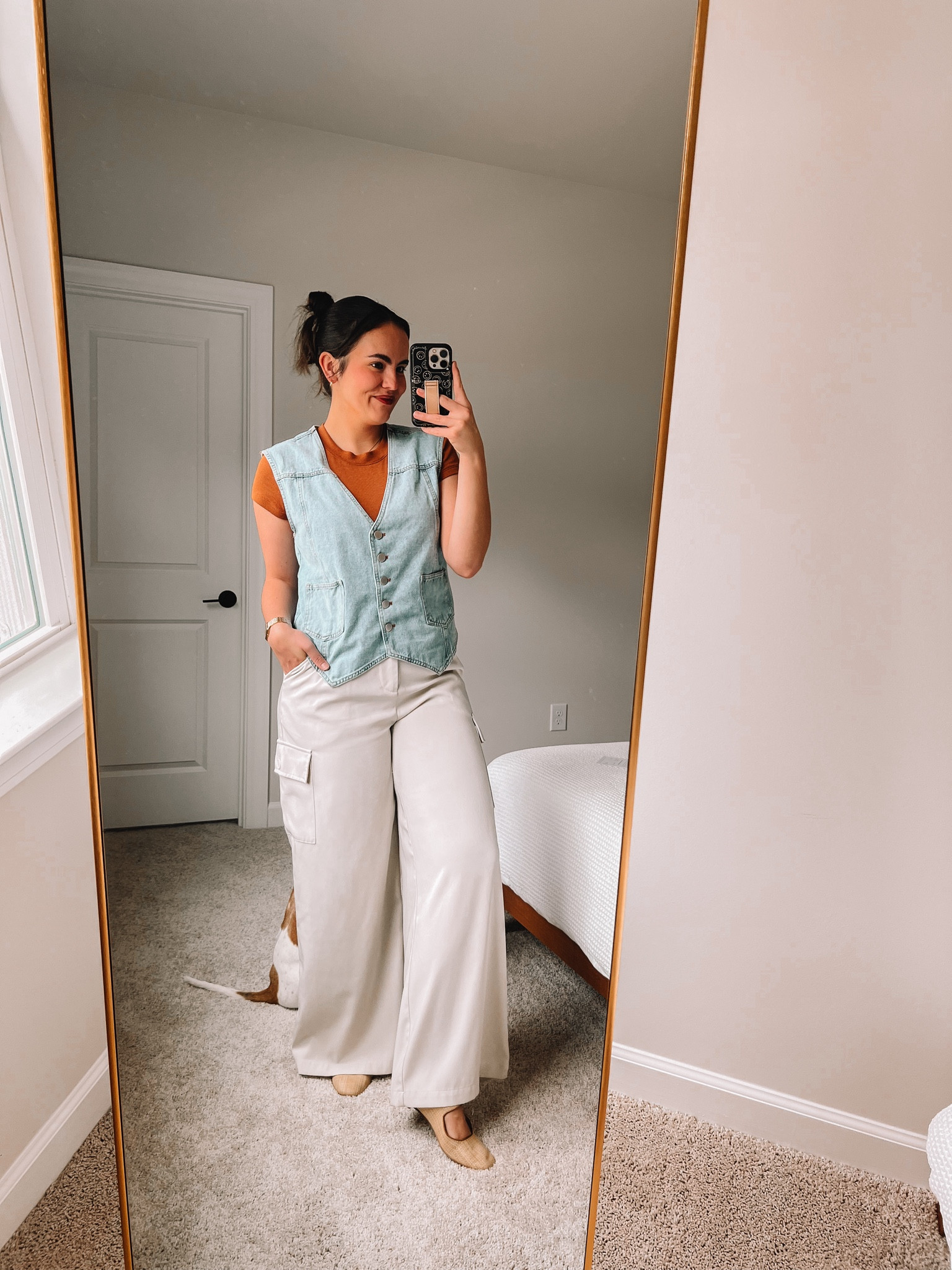 Casual style, fall transitional style, denim vest, Amazon style 🤍

#LTKStyleTip #LTKShoeCrush #LTKSeasonal