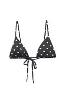 Polka dot triangle bikini top | PULL and BEAR UK