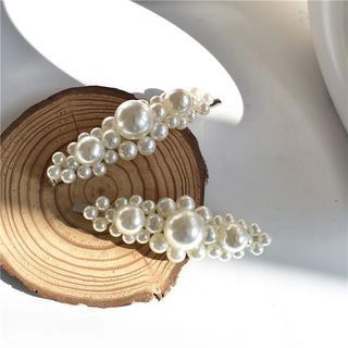Faux Pearl Hair Clip | YesStyle Global