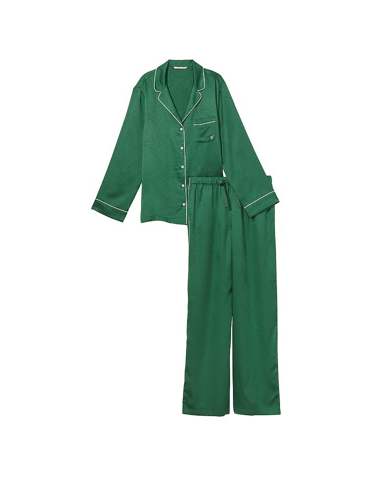 Satin Long Pajama Set | Victoria's Secret (US / CA )