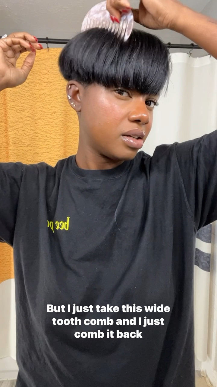 Satin Velcro wrap for short hair, acetate wide tooth comb and hair oil that I use for my daily hair maintenance  

#LTKstyletip #LTKbeauty #LTKunder50