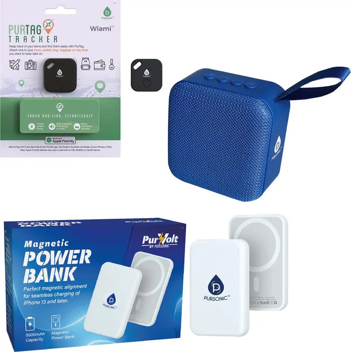 PURSONIC Travel Essentials Bundle Stay Connected, Secure, and Entertained on the Go! | Nordstrom | Nordstrom
