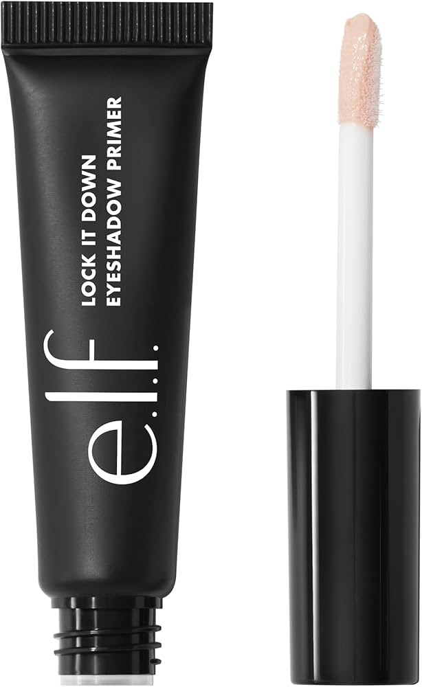 e.l.f. Lock It Down Eyeshadow Primer, Smooth, Creamy Primer For Long-Lasting Eyeshadow, Intensifi... | Amazon (US)