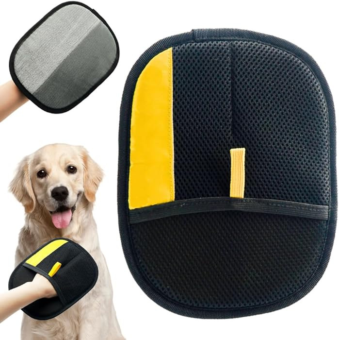 Pet Hair Removal Gloves, Electrostatic Pet Hair Remover for Furniture, Washable Dog Cat Grooming ... | Amazon (US)