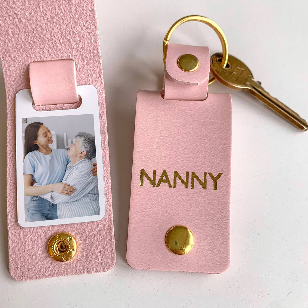 Personalised Grandma Photo Keyring Gift For Nanny | Not On The High Street