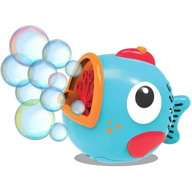 Play Day Large Battery Operated Fish Bubble Blower | Walmart (US)