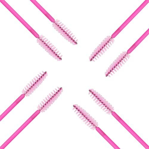 i-Laesh 100 Pcs Eyelash Brush Mascara Wands Disposable Makeup Kits Spoolies Brushes Applicator fo... | Amazon (US)