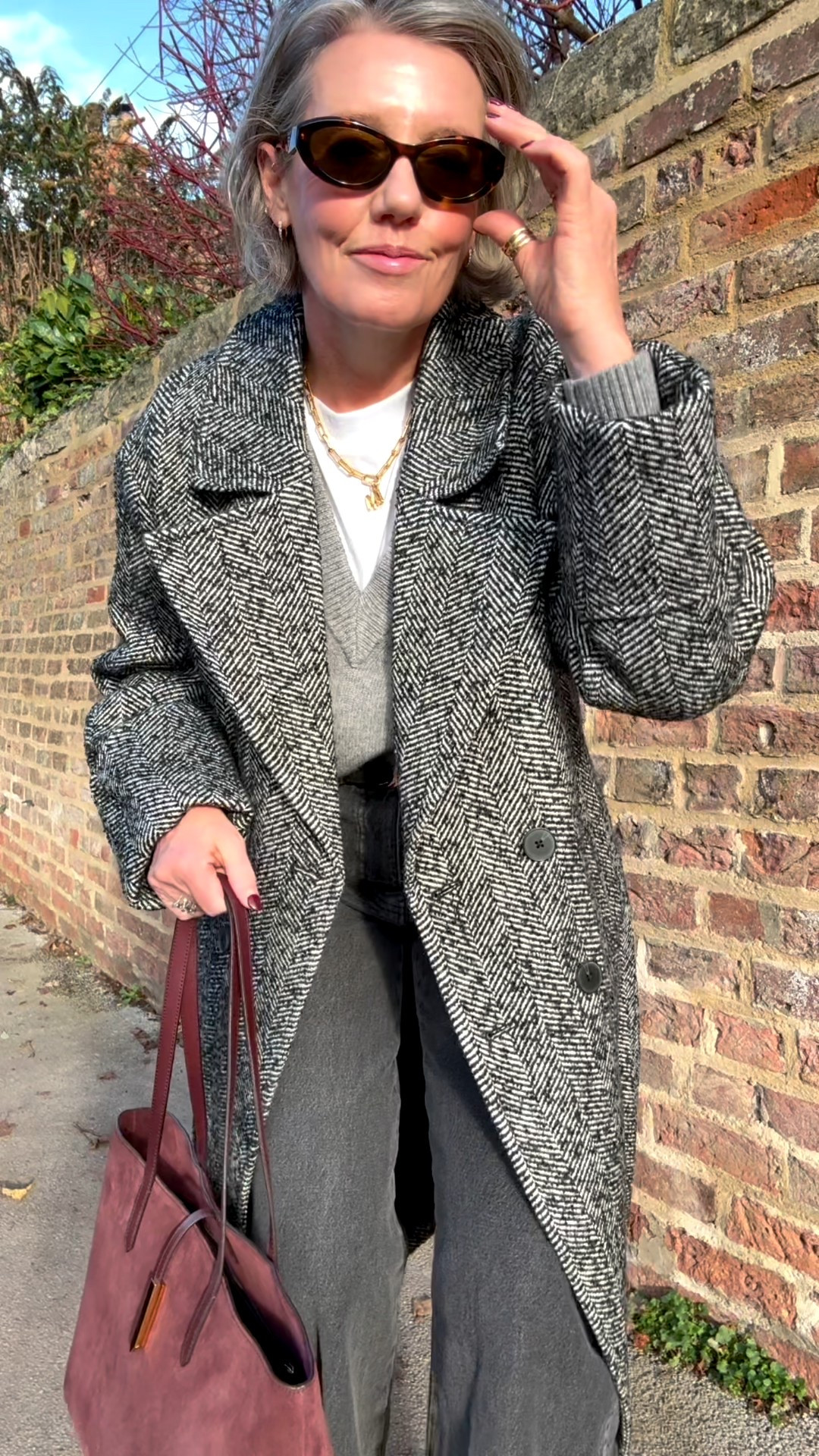 #ootd coat weather 
Coat size 12
Jeans size 12
Tee size large 
Jumper size
Bag 20% off

 

#LTKbag #LTKwinter #LTKCyberWeek