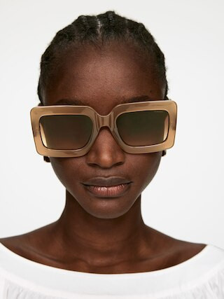 Sonnenbrille Lana von KOMONO – Beige – Damen – ARKET DE | Arket EU