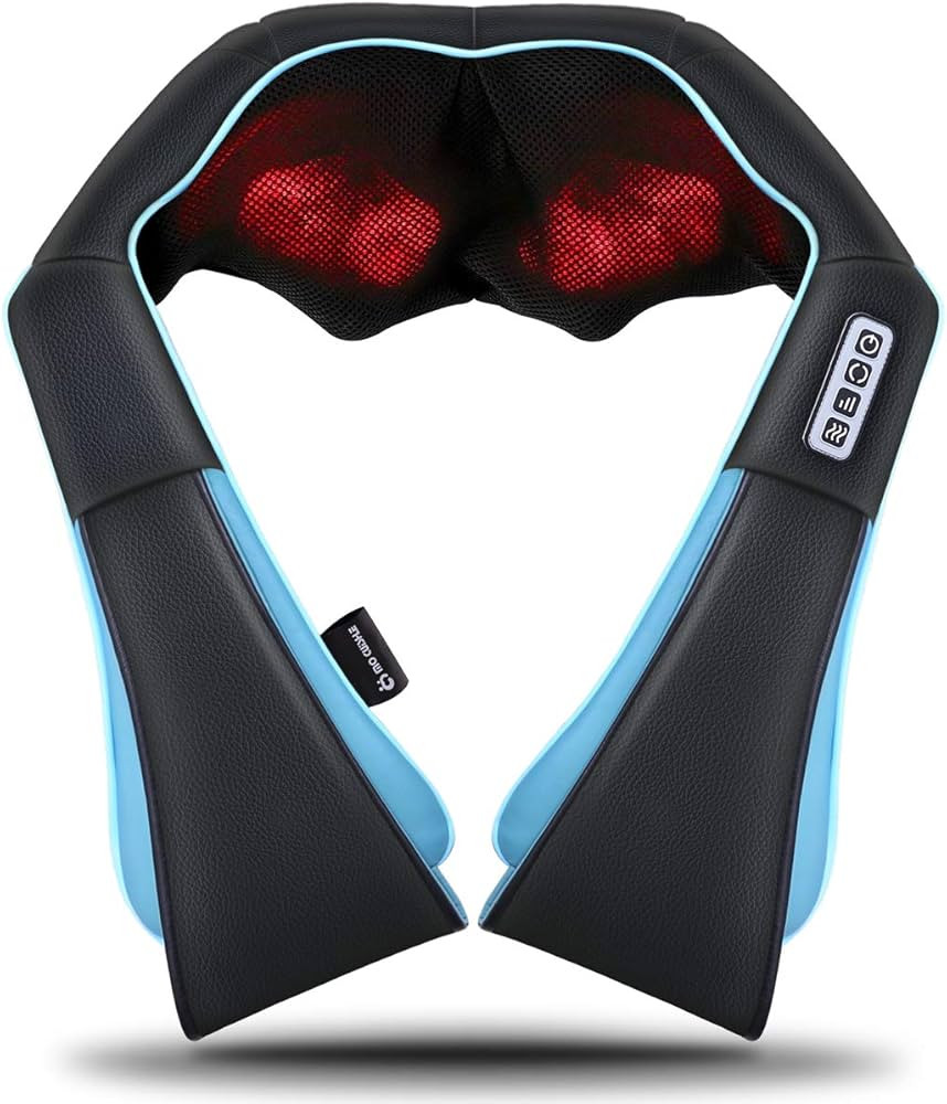 Mo Cuishle Neck Massager with Heat, Shiatsu Back Shoulder Massager, Gifts for Women, Men, Mom, Da... | Amazon (US)