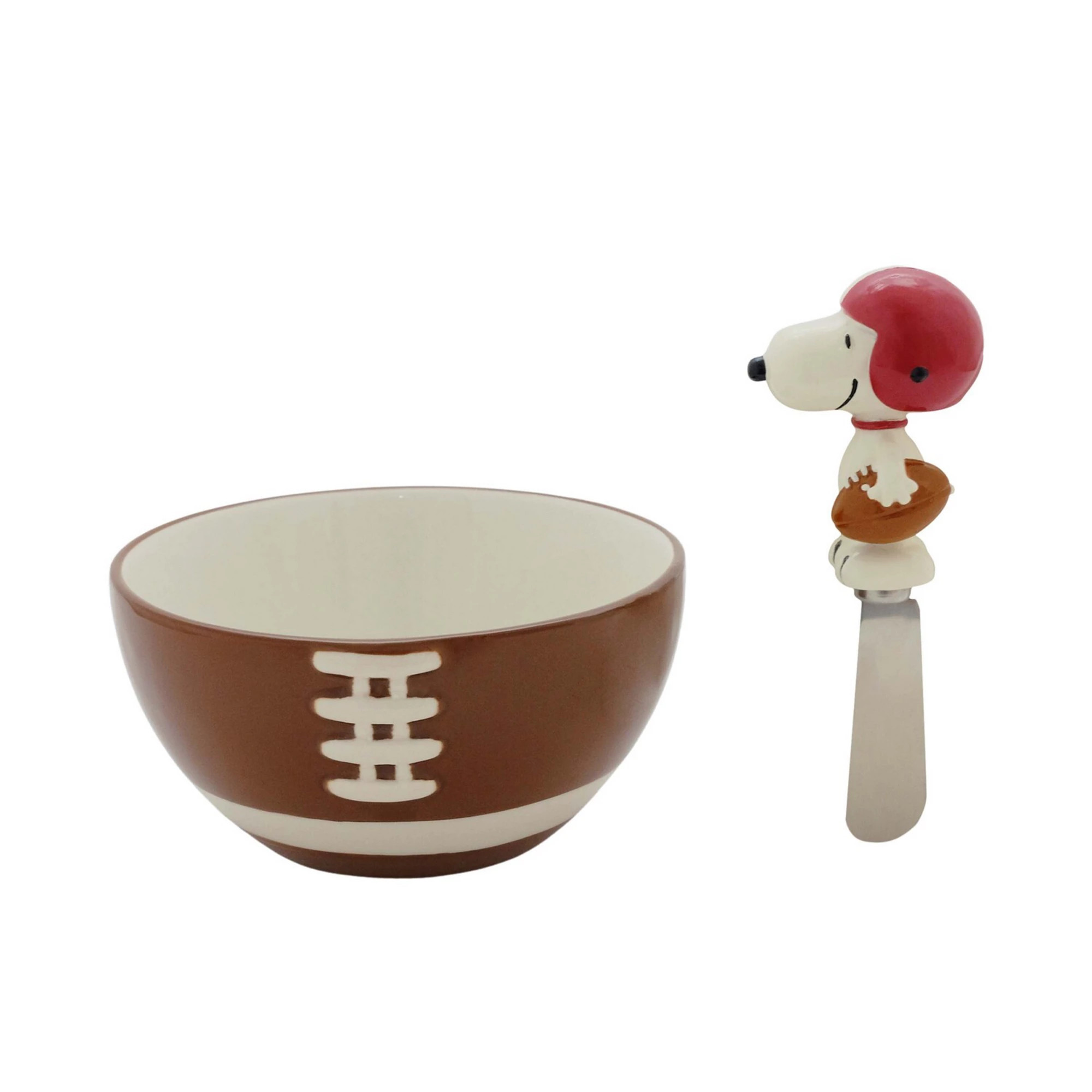 Celebrate Together™ Peanuts Snoopy Football Dip Bowl & Spreader, Multi | Kohl's
